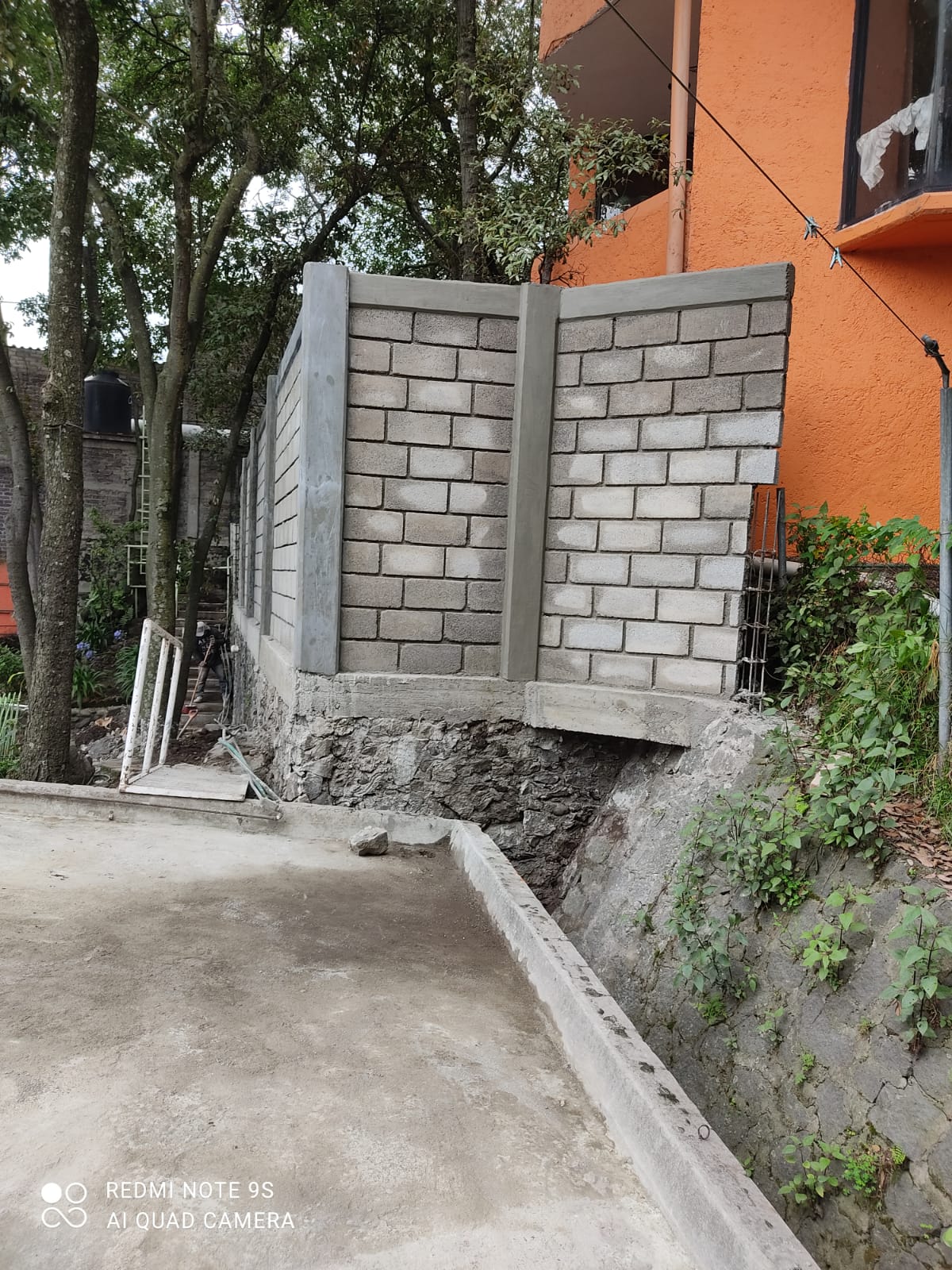 Construcción barda perimetral CDMX